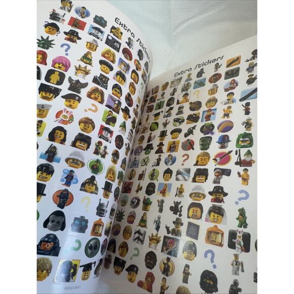 Lego Mini Figures Ultimate Stickers Collection 1000 Reusable Series 1-7 Like New - Picture 5 of 9